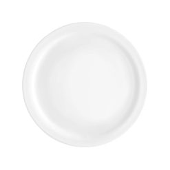 PLATO SICURA OPAL POSTRE 19'5 cm. ALA ESTRECHA RESISTENTE BORMIOLI