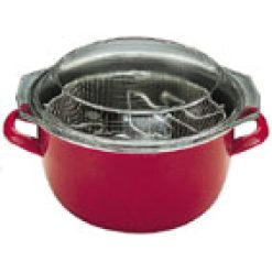 FREIDORA KORINTO 24 cm. C/CESTILLO+TAPA