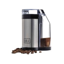 MOLINILLO DE CAFE INOX BOJ 110 W. C/DEPOSITO PARA EL CAFE