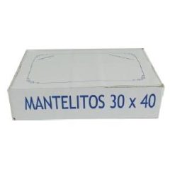 MANTELITO 30x40 BLANCO ORLA C/1000 Uds.