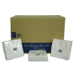 SERVILLETAS 40x40 50 H. C/ 48 Pte.