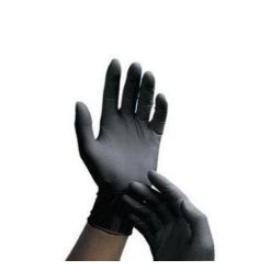 GUANTE NITRILO  NEGRO T-M