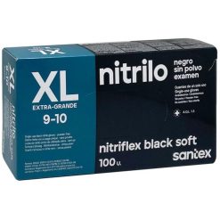 GUANTE NITRILO HQ NEGRO T-XL