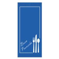 FUNDA CUBIERTOS AZUL C/servilleta C/1000 uds.