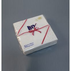 SERVILLETA 40x40 PUNTA-PUNTA 50 H. BLANCA