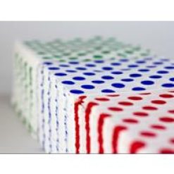 SERVILLETA 33x33 P.P. LUNARES ROJO 50 H. C/27 Pte.