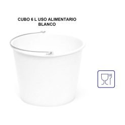 CUBO ALIMENTARIO C/ASA 6 L. BLANCO/AZUL PAMEX