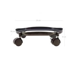 SOPORTE C/RUEDAS CUBO FREGAR SEÑAL PELIGRO