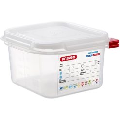 HERMETICO 1/6. H 100mm. 1'7 L PLASTICO