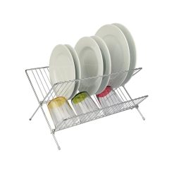 ESCURRIDOR INOX PLEGABLE PLATOS/VASOS LIFESTYLE