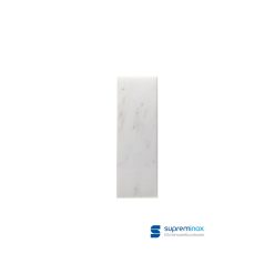 TABLA MARMOL BLANCO Rectg. 30X10X1 cm. SUPREM