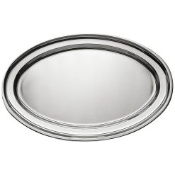 BANDEJA OVAL INOX. 30 CMS. REF. 2512