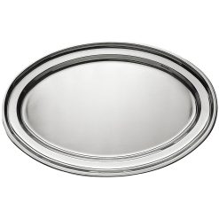 BANDEJA OVAL INOX. 50 CMS. REF. 2515