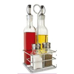 VINAGRERA JAULA INOX  4Pz. 350CC