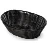 PANERA RATTAN OVAL NEGRA 24 cm.  SUPREM