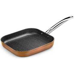 GRILL PIEDRA COBRE COPPER 28 cm
