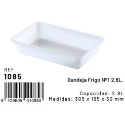 CUBETA FRIGO ECO 30'5x19'5x6 cm. 2'8 L (2 L)