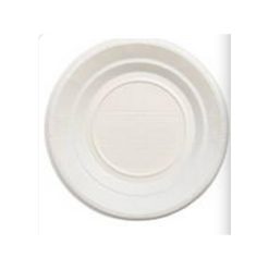 PLATO PLASTICO 20 cm. HONDO B/100 uds. REUTILIZABLE