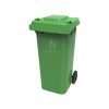 CONTENEDOR BASURA ECO 120 L. VERDE