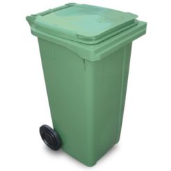 CONTENEDOR BASURA 120 L.VERDE CONGOST