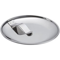 PLATO CAMBIO INOX 13º cm. C/PINZA