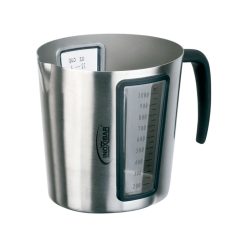 JARRA MEDIDORA INOX 1 L. C/VISOR INOXIBAR