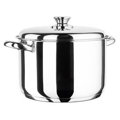 OLLA INOX C/TAPA 32 cm. SELLO DE AGUA INOXIBAR