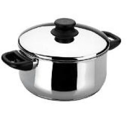 CACEROLA C/TAPA INOX 22 CM M/BAKELITA