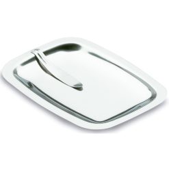 PLATO CAMBIO INOX C/PINZA 15X11 CMS. LACOR