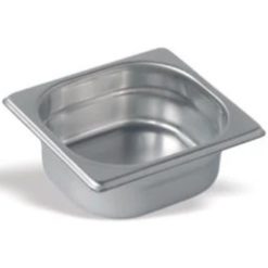 CUBETA G/N 1/6 65 H. INOX PUJADAS
