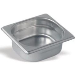 CUBETA G/N 1/6 100 H. INOX PUJADAS