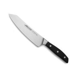 CUCHILLO SANTOKU 19 cm. MANHATAN M/NEGRO ARCOS 161600