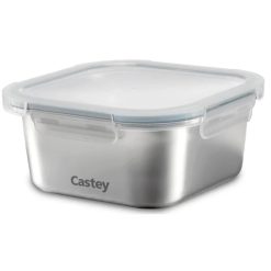 FIAMBRERA INOX 60 cl. 14x14cm. MICROONDAS CASTEY