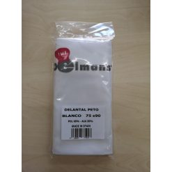 DELANTAL PETO BLANCO 75x90 cm. ECO