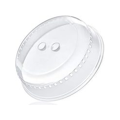 TAPA MICROONDAS PLASTICO 26ºx6'5 cm.