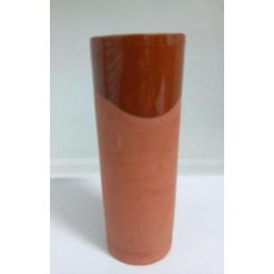 VASO TUBO BARRO 16 cm. 33 cl.