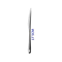 CUCHILLO MESA INOX 17'5 cm. DESECHABLE 25 Uds.