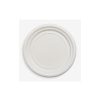 PLATO PLASTICO 17 cm. POSTRE B/100 uds. REUTILIZABLE
