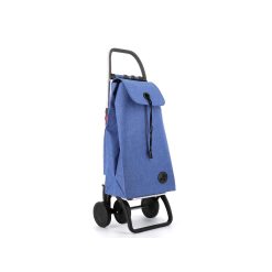 CARRO COMPRA 4 R. I-MAX TWEED PLEGABLE AZUL ROLSER