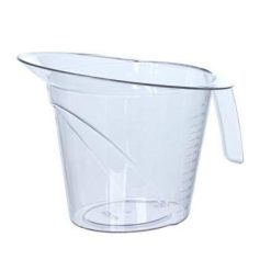 JARRA MEDIDORA 1'2 L. PLASTICO TRANSP TOYMA
