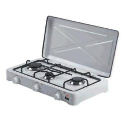 COCINA GAS 3 FUEGOS EPOXI FM HG-300