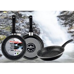 SARTEN Inducc Inox/Esmalt 28 cm. GRANSASSO (PIEDRA