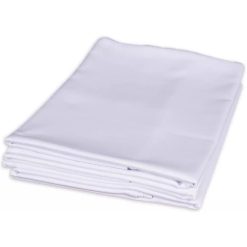 MANTEL SATEN BLANCO 5 Uds. 153x153 cm. CAPET 2 cm. 50/50