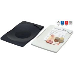 BANDEJA CAMBIO PLAST NEGRA/BLANCA 14x21 cm. PACK 4 Uds. FERVIK