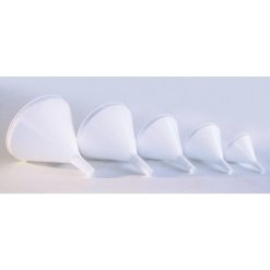 EMBUDO PLASTICO BLANCO 9 cm.