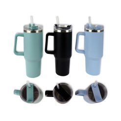 TAZA TERMICA INOX C/SORBETE 1'2 L.( ESPECIAL COCHE )