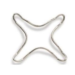 REDUCTOR GAS CROMADO ESTRELLA 13x13 cm. BRINOX