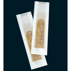 BOLSA PAPEL BLANCA 9+5x32 cm. BOCADILLO C/1000 ud