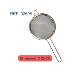 COLADOR INOX.20 cm. REFORZADO
