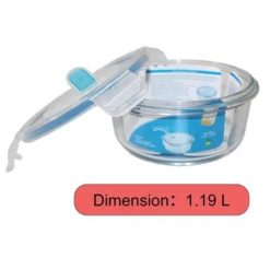 FIAMBRERA CRISTAL 1'20 L. T/Plast 4 CIERRES HAPPY